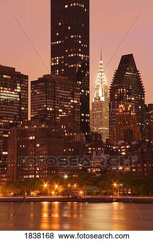 East River and Midtown Manhattan Skyline, New York City, New York, USA View Large Photo Image Stock Photo - East River and Midtown Manhattan Skyline, New York City, New York, USA . Fotosearch