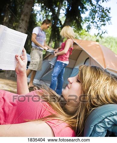 Enjoying camping View Large Photo Image Picture - Enjoying camping. Fotosearch