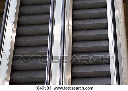 Escalators View Large Photo Image Stock Image - Escalators. Fotosearch