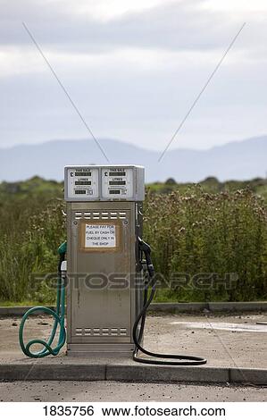 Gas pump, Islay, Scotland View Large Photo Image Stock Photograph - Gas pump, Islay, Scotland. Fotosearch
