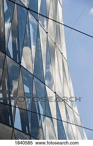 Stock Photography - Glass building, Toronto, Ontario, Canada. Fotosearch
