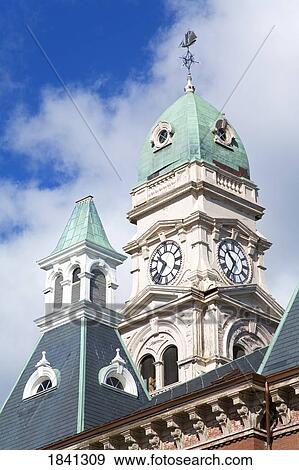 Stock Photo - Gloucester City Hall, Cape Ann, Greater Boston Area, Massachusetts, USA . Fotosearch