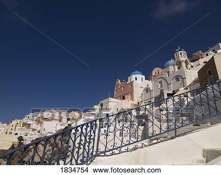 Greek architecture, Santorini, Greece View Large Photo Image Picture - Greek architecture, Santorini, Greece . Fotosearch