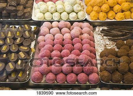 Handmade chocolates and sweets View Large Photo Image Stock Image - Handmade chocolates and sweets . Fotosearch