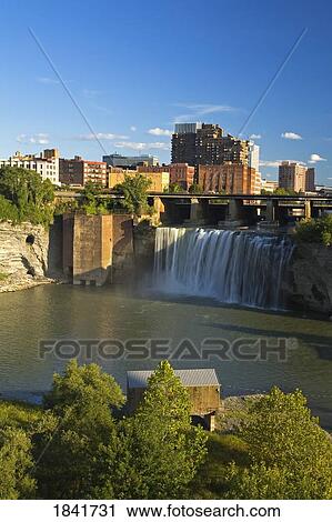 High Falls, Rochester, New York State, USA View Large Photo Image Stock Image - High Falls, Rochester, New York State, USA . Fotosearch