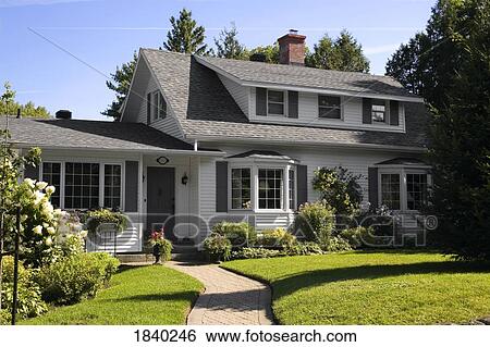 House View Large Photo Image Stock Photograph - House. Fotosearch
