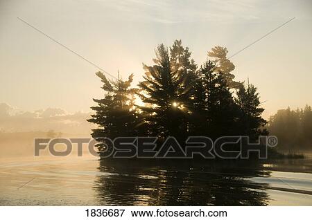 Lake of the Woods, Ontario, Canada View Large Photo Image Stock Photo - Lake of the Woods, Ontario, Canada . Fotosearch