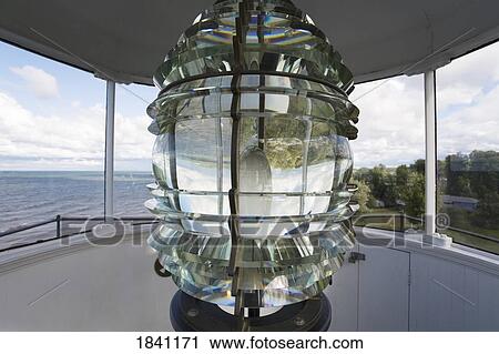 Lens in Big Sodus Point Lighthouse, Sodus Point, Greater Rochester, New York State, USA View Large Photo Image Stock Image - Lens in Big Sodus Point Lighthouse, Sodus Point, Greater Rochester, New York State, USA. Fotosearch