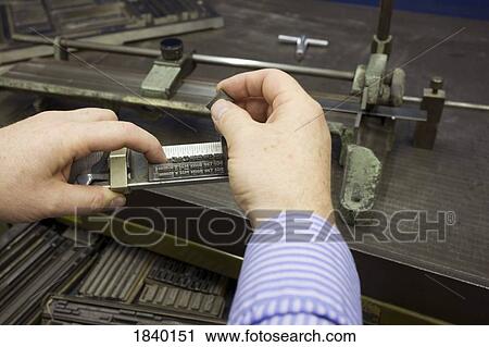 Letterpress printing process View Large Photo Image Stock Image - Letterpress printing process. Fotosearch