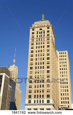 Stock Image - Liberty Tower, Buffalo City, New York State, USA . Fotosearch