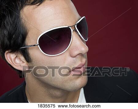 Man in sunglasses View Large Photo Image Stock Photography - Man in sunglasses. Fotosearch