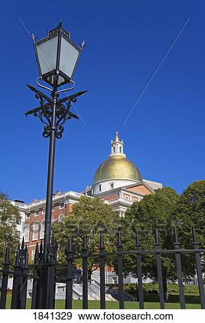 Massachusetts State House, Boston, Massachusetts, USA View Large Photo Image Stock Photo - Massachusetts State House, Boston, Massachusetts, USA . Fotosearch