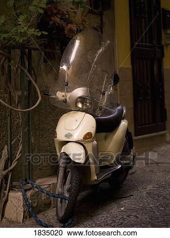 Stock Image - Motorized vehicle, Naples, Italy. Fotosearch