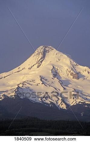 Stock Photo - Mount Hood, Oregon, USA. Fotosearch
