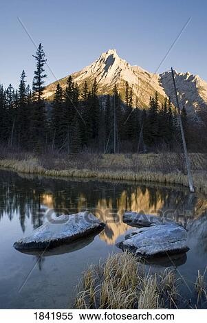 Mount Lorette, Kananaskis, Alberta, Canada View Large Photo Image Stock Photography - Mount Lorette, Kananaskis, Alberta, Canada. Fotosearch