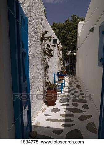 Mykonos, Greece View Large Photo Image Stock Photo - Mykonos, Greece . Fotosearch