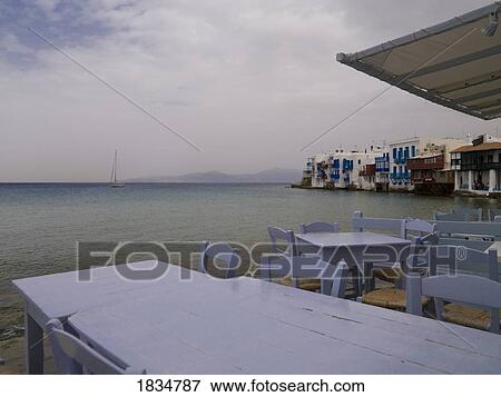 Stock Photo - Mykonos, Greece . Fotosearch