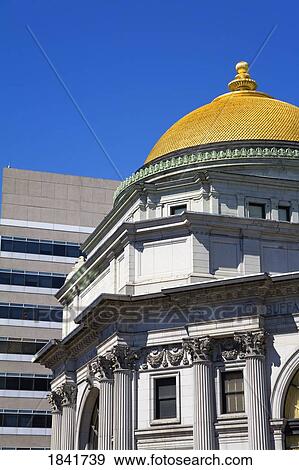 Stock Photo - Old Buffalo Savings Bank, Main Street, Buffalo, New York State, USA . Fotosearch