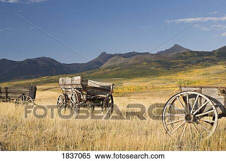 Old wagons View Large Photo Image Stock Photography - Old wagons. Fotosearch