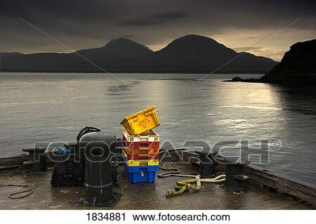 Stock Image - On the shore, Scotland. Fotosearch