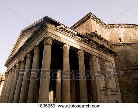 Stock Photo - Pantheon, Rome, Italy. Fotosearch