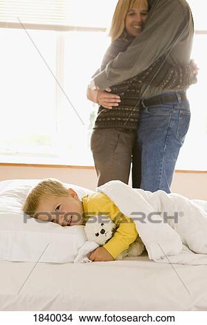 Picture - Parents and child. Fotosearch
