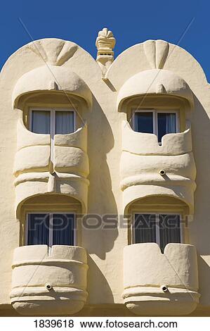 Stock Photo - Puerta Marina Benalmadena-Costa, Malaga Province, Costa del Sol, Spain; modern Spanish architecture . Fotosearch