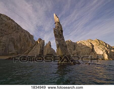 Stock Photo - Rock formations, Los Cabos, Mexico . Fotosearch