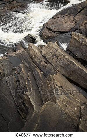 Rocky cliff and water, Muskoka, Ontario View Large Photo Image Stock Photo - Rocky cliff and water, Muskoka, Ontario. Fotosearch