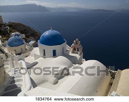 Picture - Santorini, Greece. Fotosearch