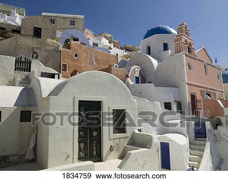 Stock Photo - Santorini, Greece . Fotosearch