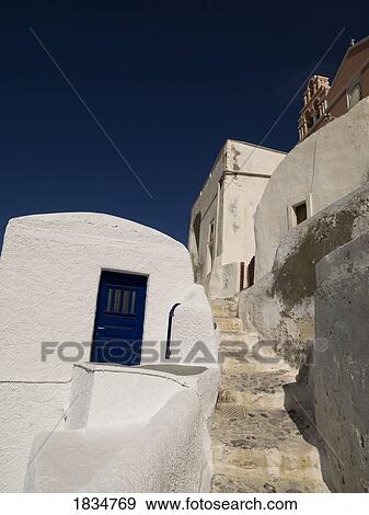 Santorini, Greece View Large Photo Image Stock Photo - Santorini, Greece . Fotosearch