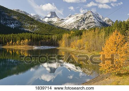 Scenic view of Fortress Mountain and Wedge Pond, Alberta, Canada View Large Photo Image Picture - Scenic view of Fortress Mountain and Wedge Pond, Alberta, Canada. Fotosearch