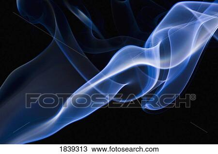 Stock Image - Smoke patterns. Fotosearch