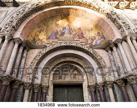 St. Mark's Basilica, Venice, Italy View Large Photo Image Stock Photo - St. Mark's Basilica, Venice, Italy . Fotosearch