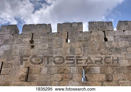 Stock Photography - Stone wall. Fotosearch