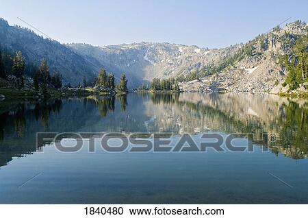 Swamp Lake, Eagle Cap Wilderness, Oregon, USA View Large Photo Image Stock Image - Swamp Lake, Eagle Cap Wilderness, Oregon, USA . Fotosearch