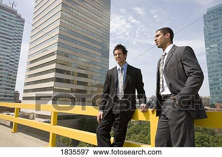 Stock Photo - Two businessmen. Fotosearch