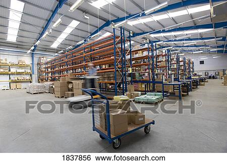 Stock Photograph - Warehouse. Fotosearch