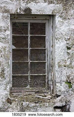 Stock Photo - Weathered window. Fotosearch
