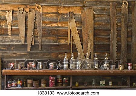 Stock Image - Well's Hotel, Garnet Ghost Town State Park, Missoula, Montana, USA. Fotosearch
