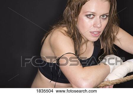 Woman boxer View Large Photo Image Picture - Woman boxer. Fotosearch
