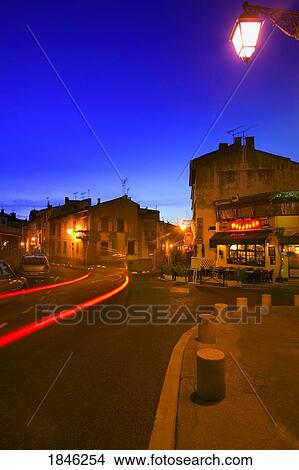 Picture - Arles, Provence, France; Street scene. Fotosearch
