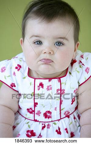 Baby girl View Large Photo Image Stock Image - Baby girl. Fotosearch