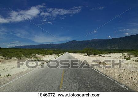 Stock Image - Bahoruco Mountain Range, Sierra de Baoruco, Dominican Republic. Fotosearch