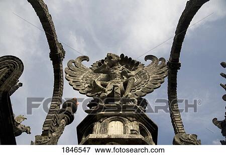 Stock Photo - Bali, Indonesia; Pura pulaki temple statue. Fotosearch