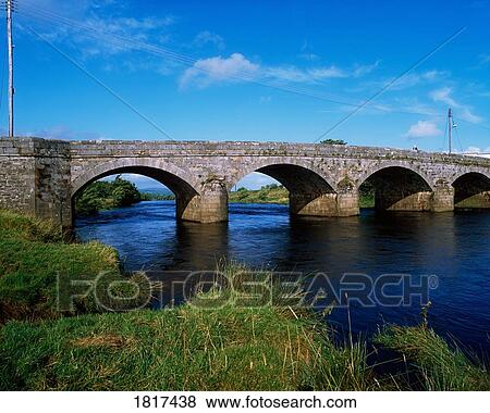 Stock Photo - Bridge over the River Derg, Co Tyrone, Ireland. Fotosearch
