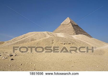 Cairo, Giza, Egypt; The Pyramids of Giza View Large Photo Image Stock Photograph - Cairo, Giza, Egypt; The Pyramids of Giza. Fotosearch