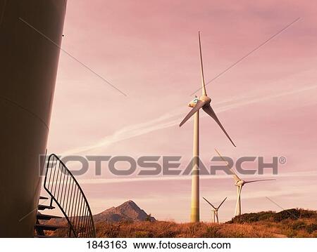 Casares, Spain; three windmill View Large Photo Image Stock Image - Casares, Spain; three windmill . Fotosearch