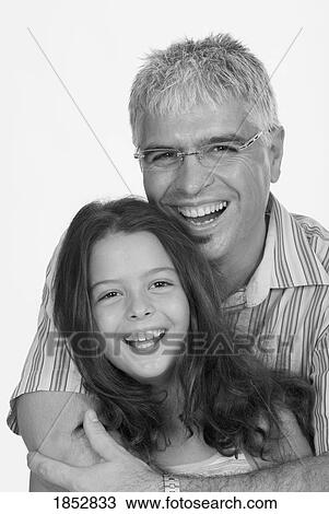 Caucasian Family; father and daughter View Large Photo Image Stock Image - Caucasian Family; father and daughter . Fotosearch